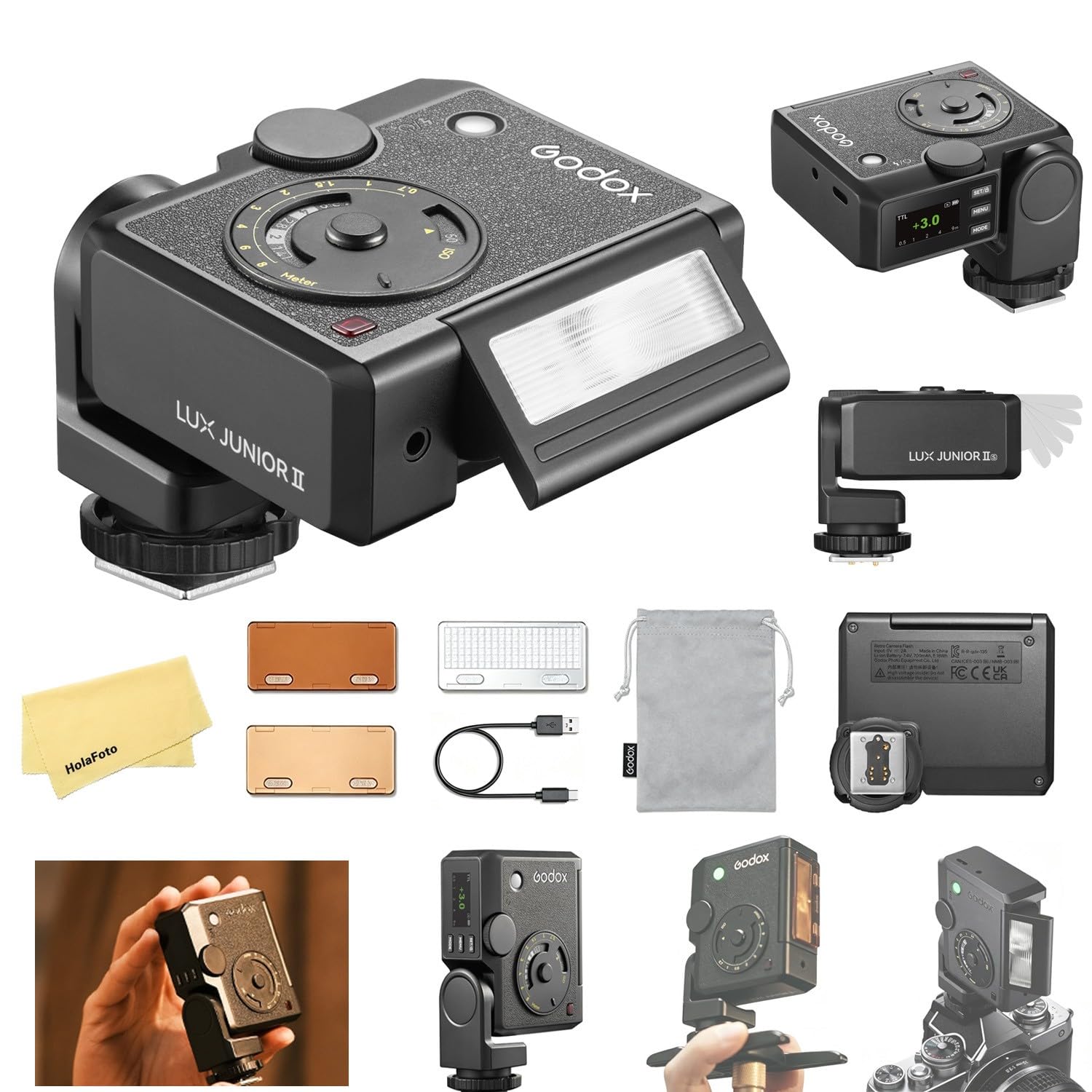 Nikon Zf、Godox Lux Junior、メモリカード、グリップなど Amazon | Godox Lux Junior II カメラフラッシュ（キヤノン、ニコン